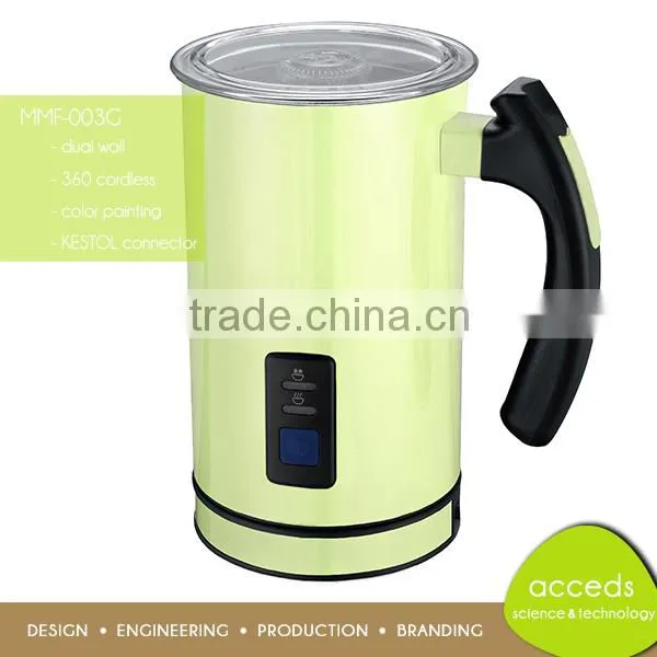 Wholesale Protable Automatic Stainless Steel Hand Milk Frother