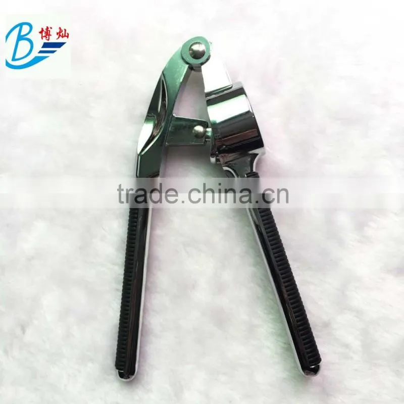 Kitchen gadget metal zinc alloy,stainless steel can opener with plastic