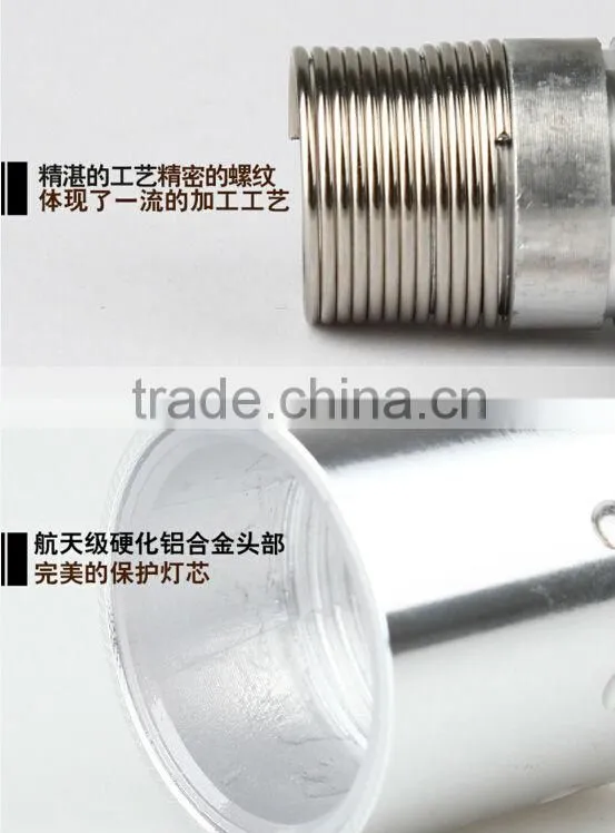promotional rechargeable plastic led flashlight torch