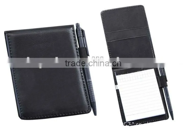 pu leather pretty note pad