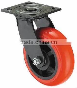 Heavy Duty Korean Polyurethane Wheel Fixed Industry