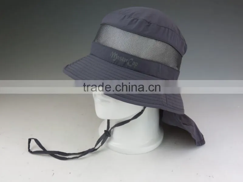 grey sinamay hat fishing hat