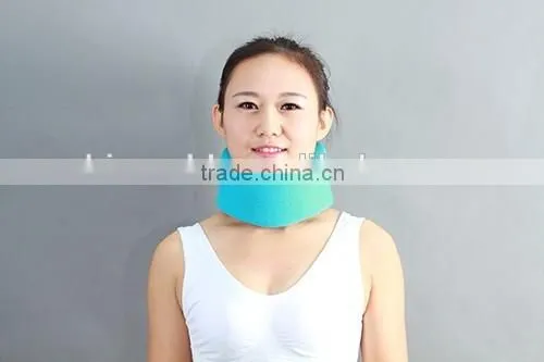 Medical use blue color Orthopedic Neck Brace / Neck Support/ Soft Collar
