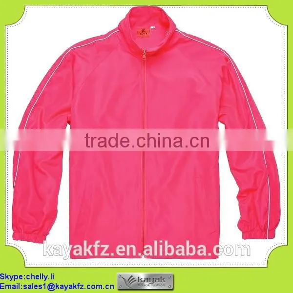 Custom brand men's design windbreaker jacket