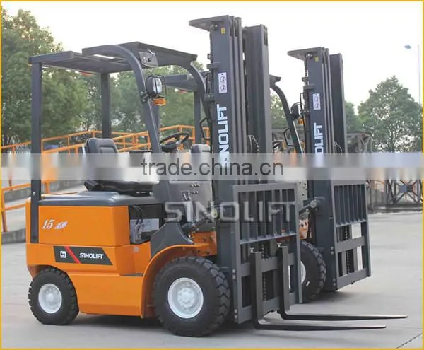 Sinolift CPD-J Series 1.5-3T Four Wheels Electric Forklift With AC Motor