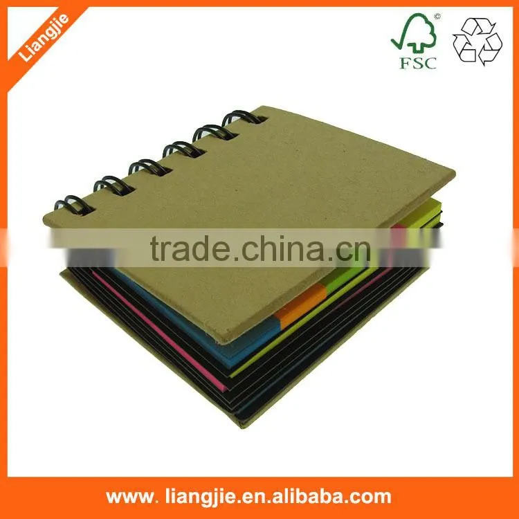 Levels ECO carft cover MIni Combined Sticky Note pad