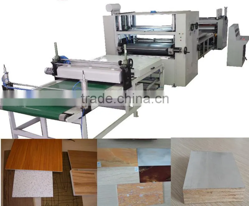 Laminating flooring short cycle hot press / Laminating flooring press machine