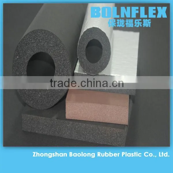 flexible elastomeric closed cell foam rubber thermal insulation sheet