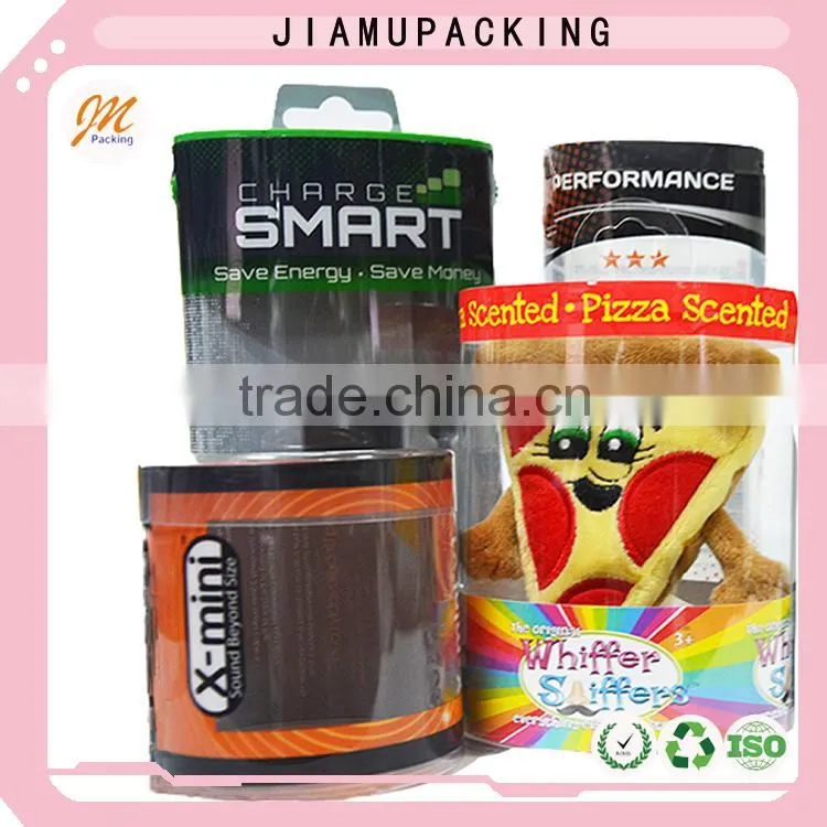 gifts plastic cylinder packaging