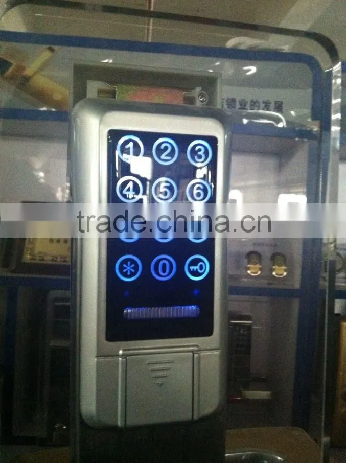 electronic touch-screen password door lock