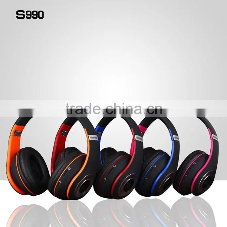 SHNALSAR S990 headphone foldable wireless headphone bluetooth headset mobile accessories