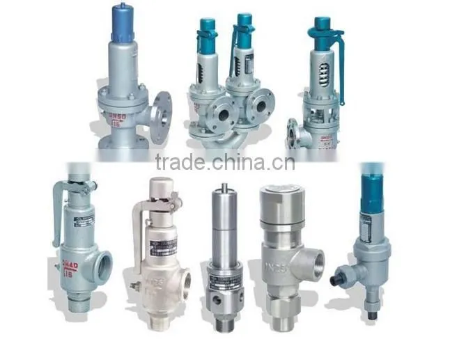 wholesale Y type double pressure safety valve for oil