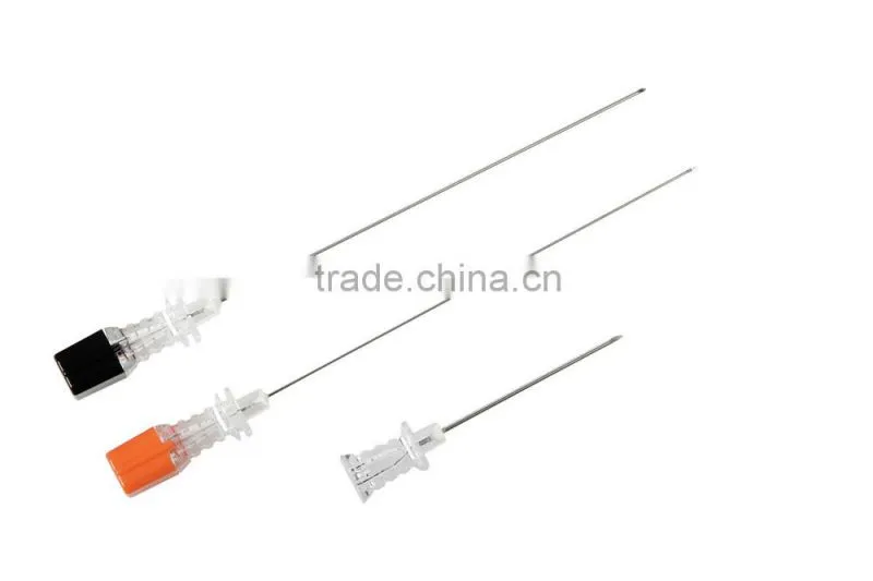 medical devices/spinal needle/qunicke chiba type and pencil point type spinal needle