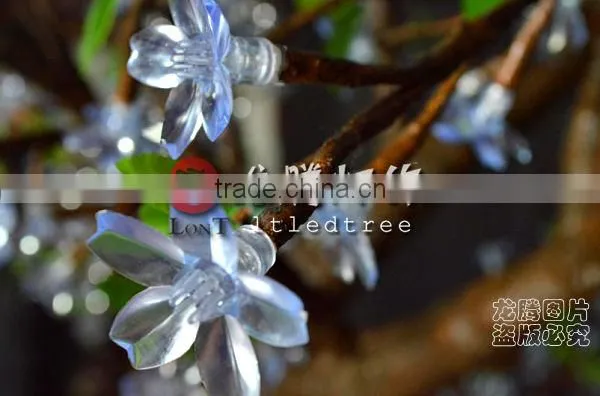 Pure copper wire party decoration outdoor led cherry tree light