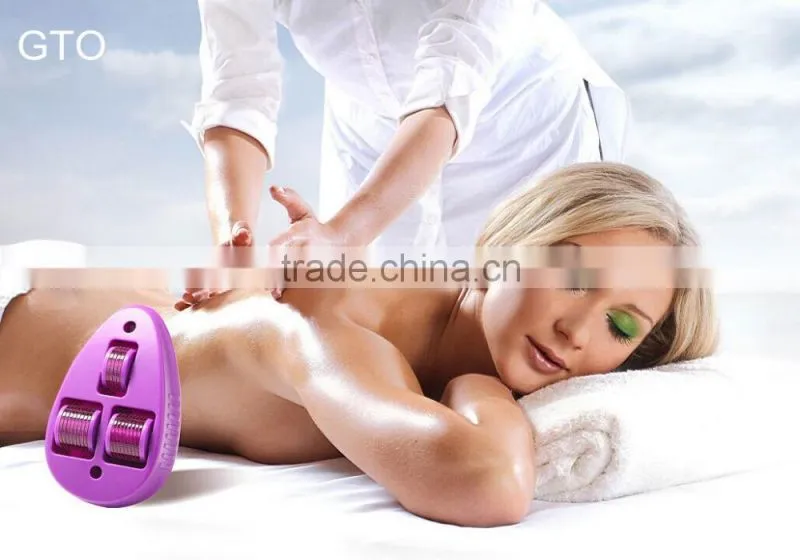 GTO beauty mouse derma roller micro needle roller meso roller skin roller for skin care 540+540+300