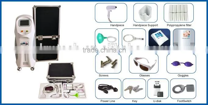 2016 factory discount laser hair removal machine price/808nm diode laser machine