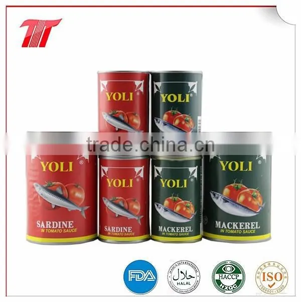 2016 High Quality New Design Best Canned Mackerel