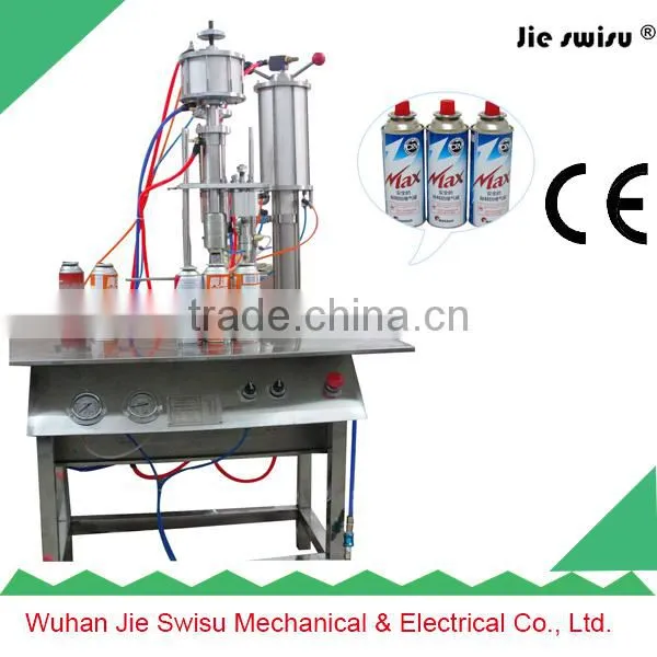 Butane Gas cartridge gas Filling Machine