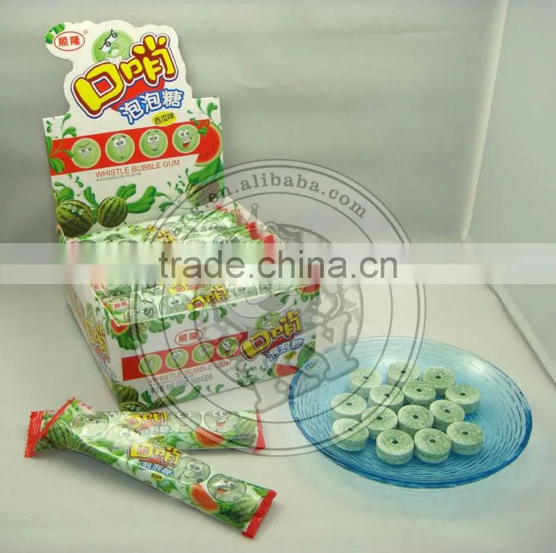 Whistle Bubble Gum
