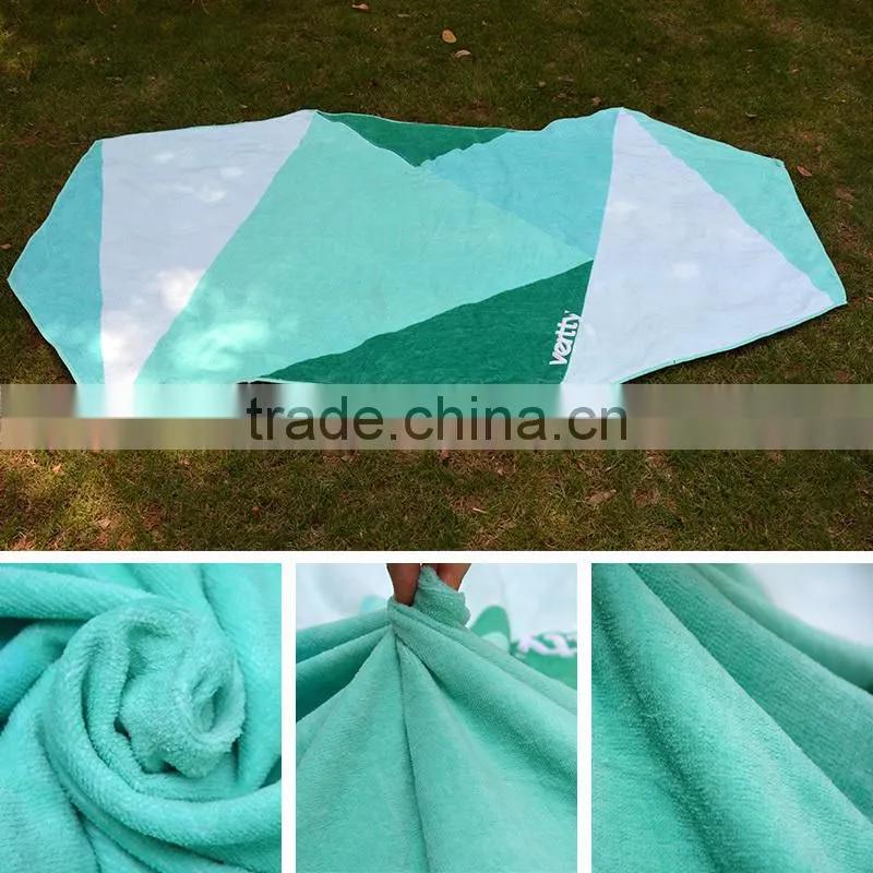 Custom Shape Cotton Beach Towel