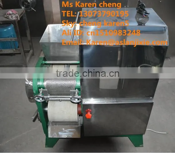Fish bone and meat separator/chicken bone and meat separator