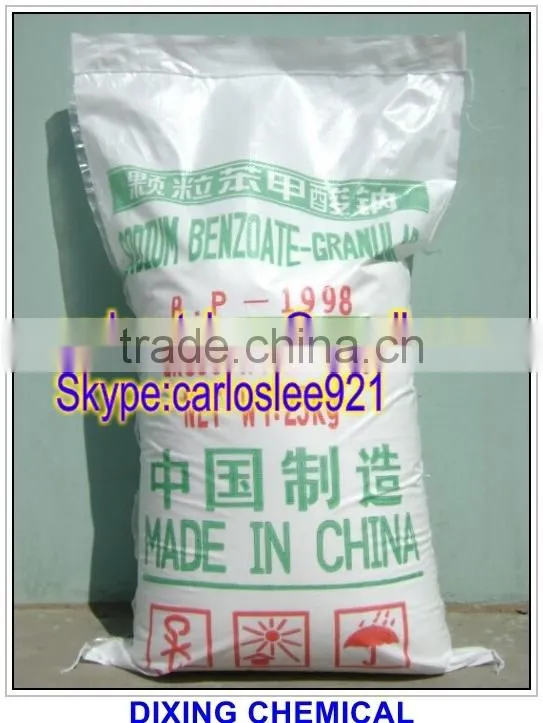 leading supplier Sodium Benzoate Food Grade