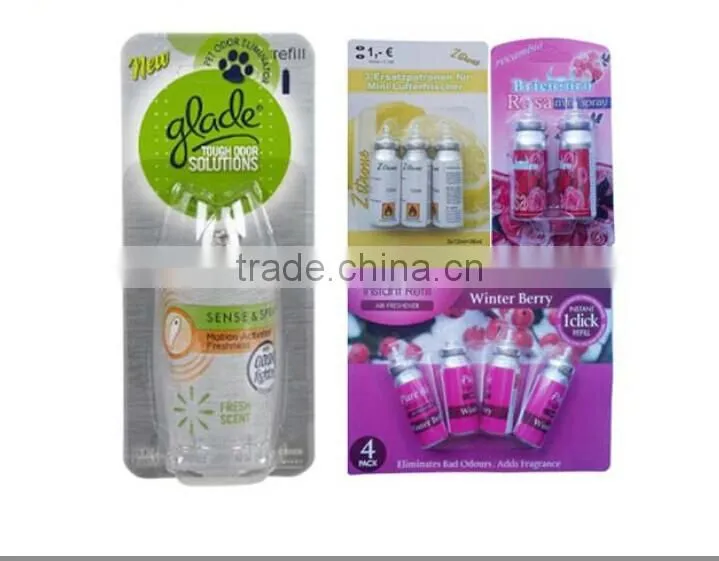 2PC Wall Mounted Mini Rose Scented Air Freshen Dispenser