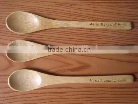 Factory custom small bamboo spoon