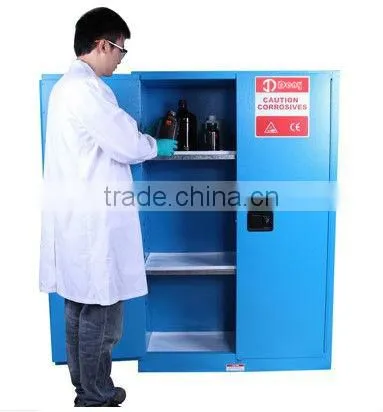 Industry metal chemical fireproof corrosive used safety cabinets