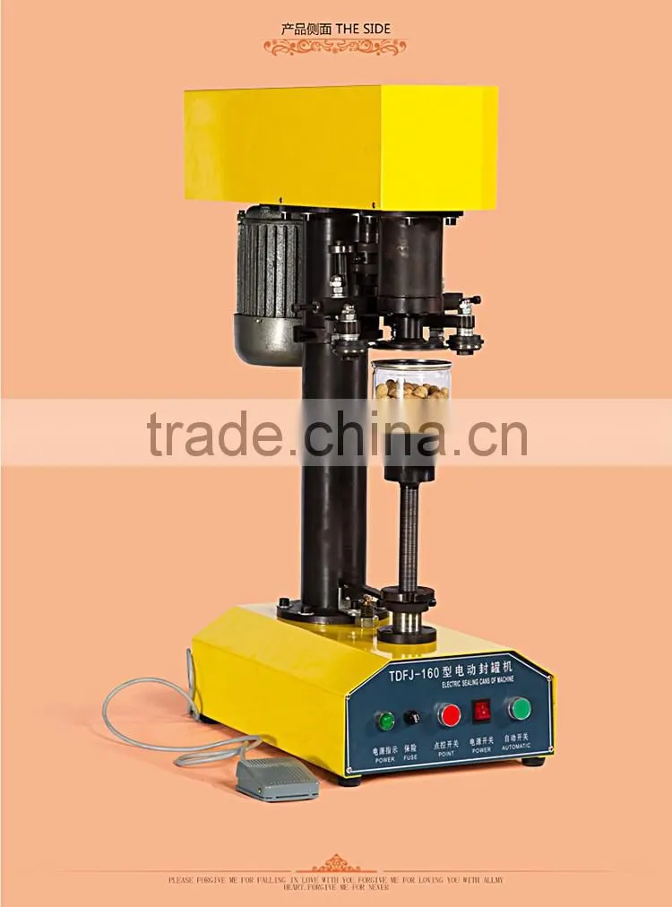 aluminum cap bottle sealing machine/water bottle capping machine