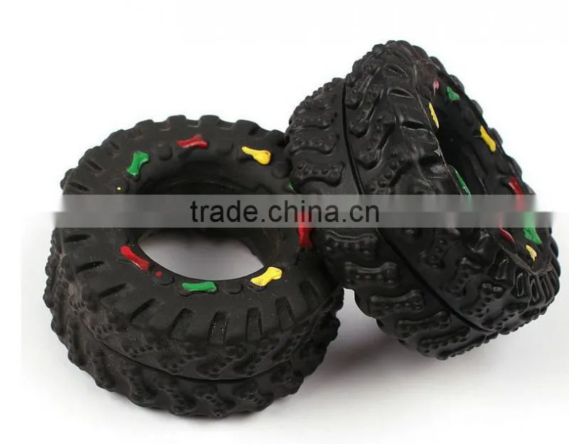 wholesale small tire pet sounding toy