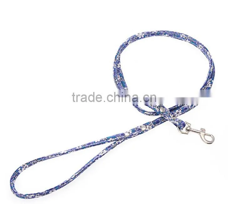 wholesale dog collar leash adjustable PU collar for pet