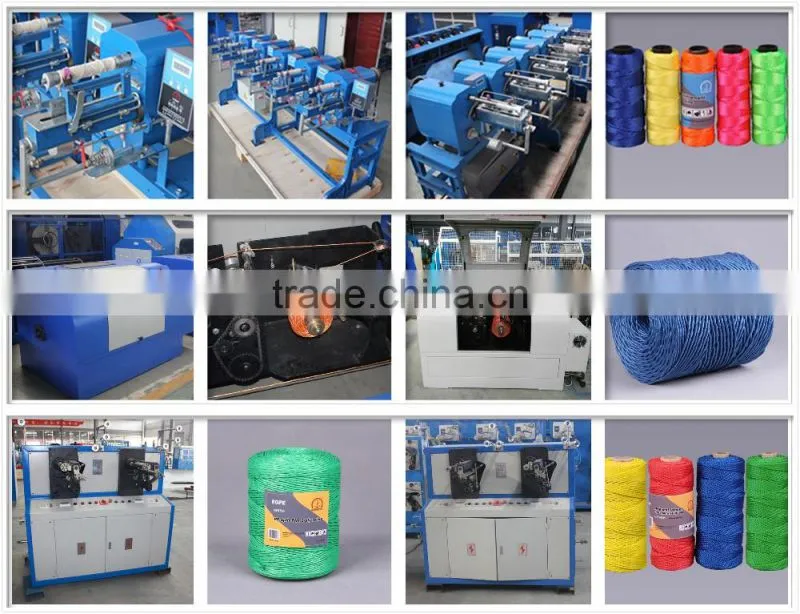 3 strand rope machine/twisted rope machine/rope making machine/rope twister: https://youtu.be/US9tS_LlJMs