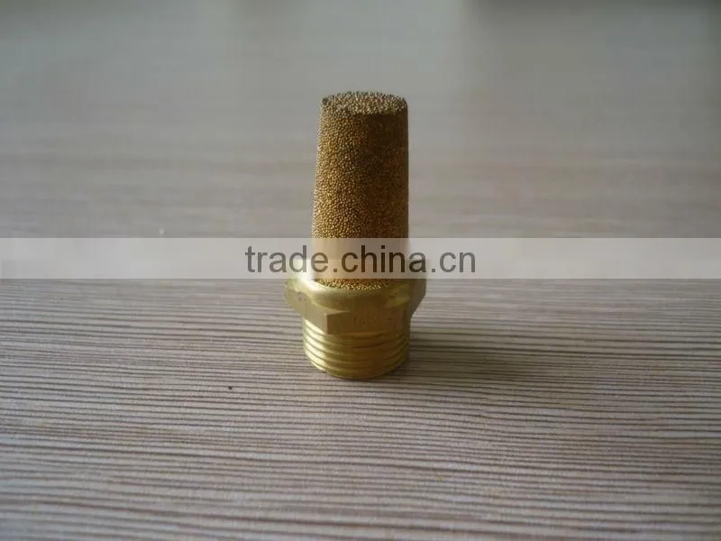 brass pneumatic silencer brass air muffler silencer