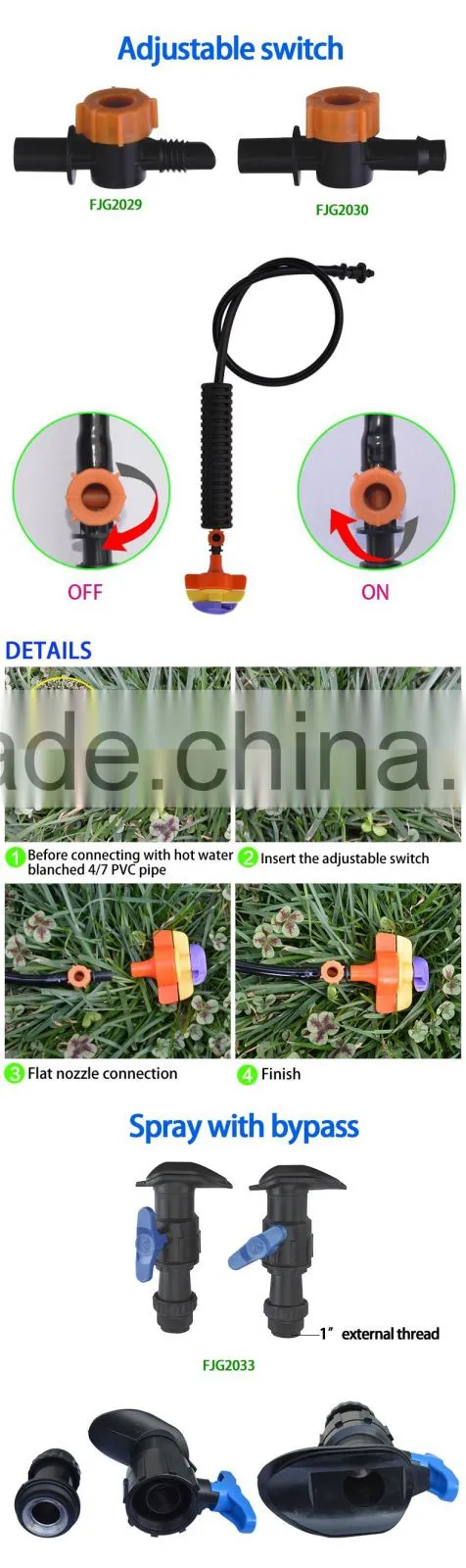smart irrigation,high quality assurance,plastic irrigation valve