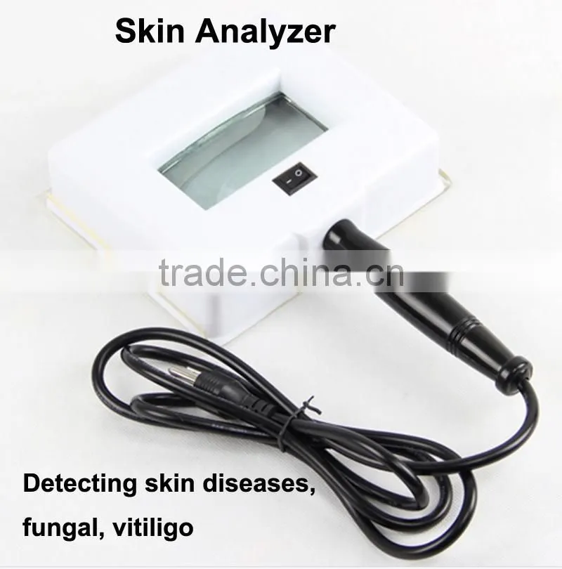 Portable facial and body skin analyzer skin moisture detector