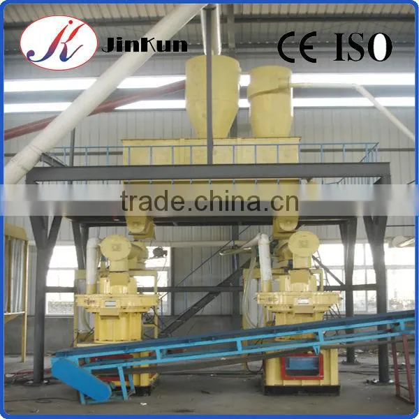 high quality biomass sawdust pellet line for biomass fuel