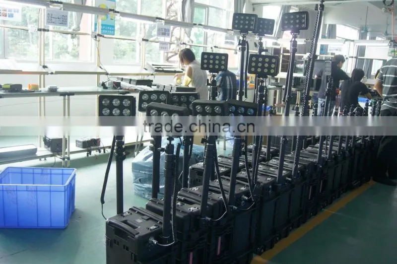 2*50W High power extensible mobile rechargeableled work light china supplier
