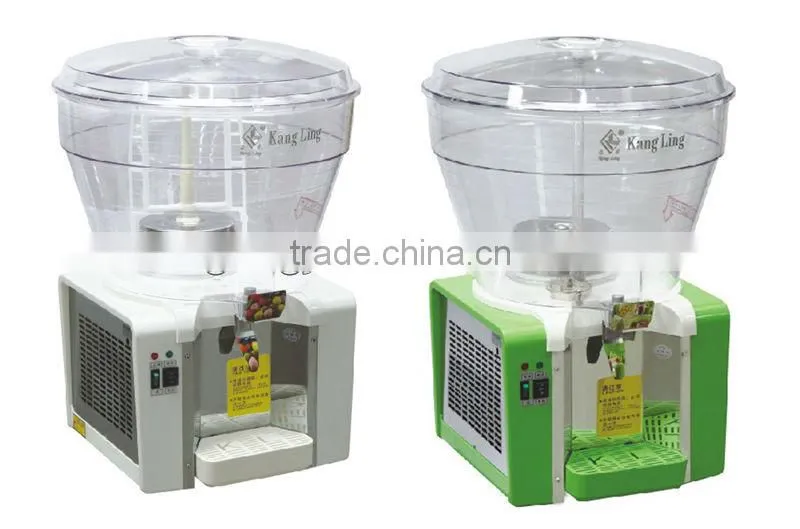 big capacity 50L single cold drink juice dispenser/juice dispenser machine prices