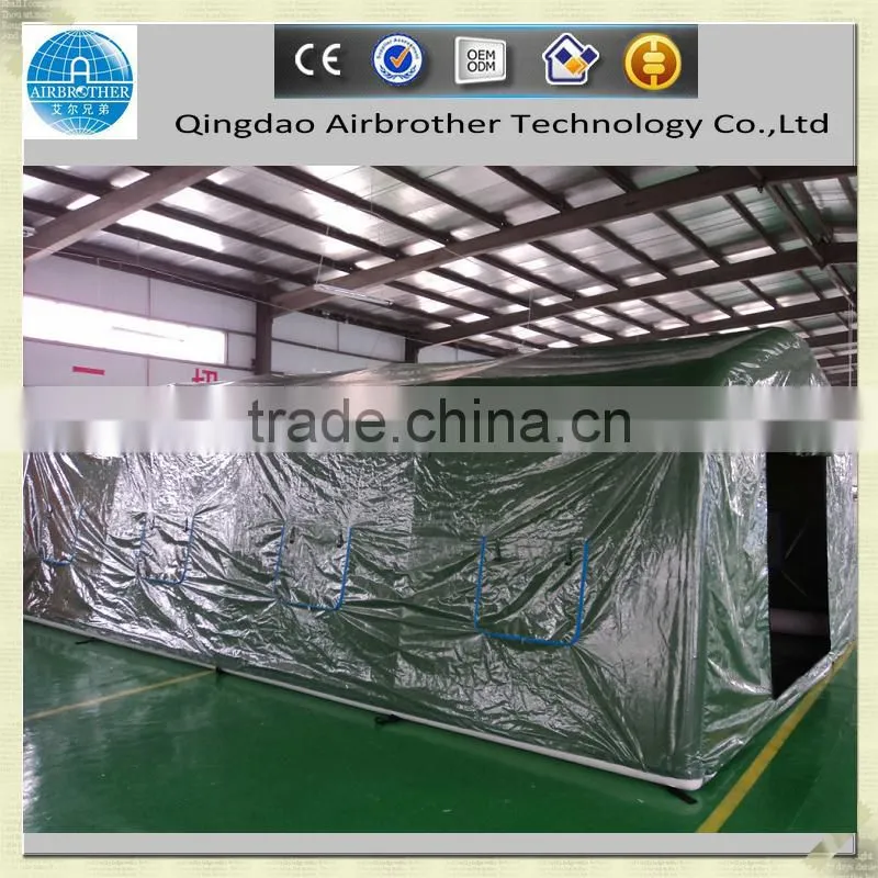 Airbrother PVC tarpaulin inflatable military tent