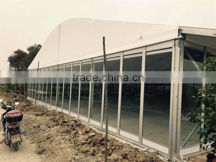 Best quality 20m outdoor arcum shaped commercial marquee tent event for sale