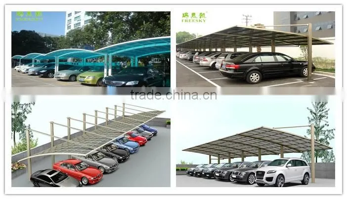 cheap prefab waterproof canvas structure mobile car garage