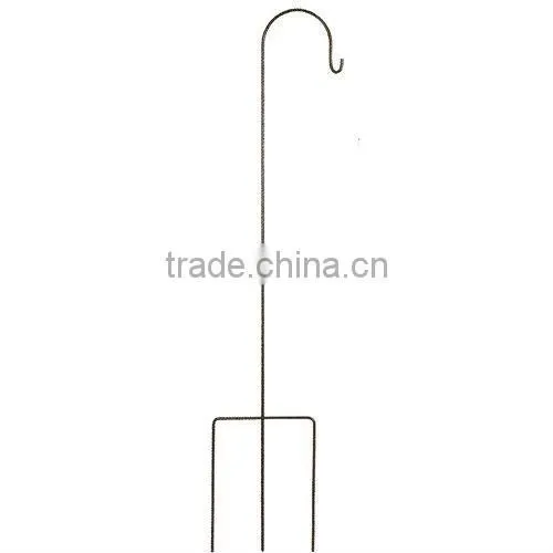 POWDER COATED IRON SHEPHERD HOOK