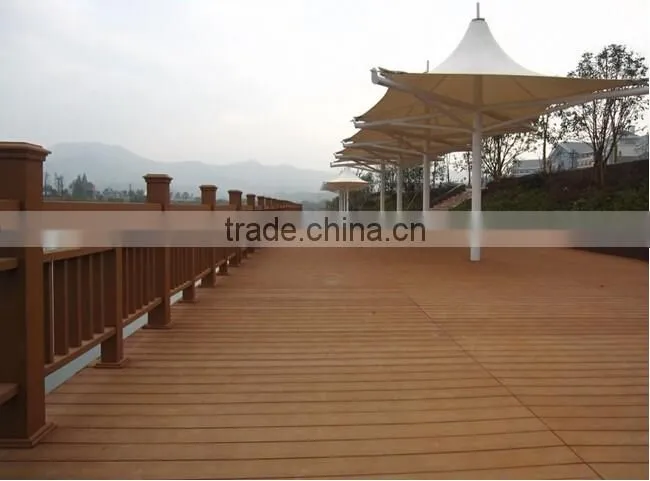Artistic wpc chair for terrace wpc composite plastic deck covering