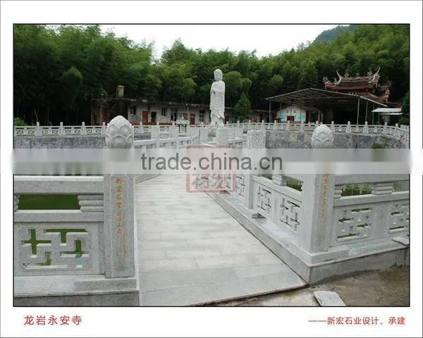 Stone balustrades and handrails
