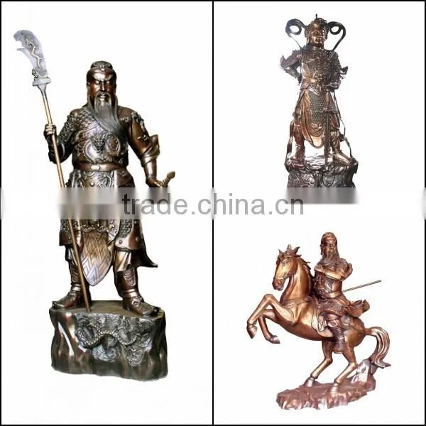 Gold-filled Brass Laughing Buddha Statue