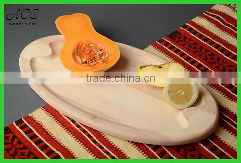 FDA Grade wooden fruit plate