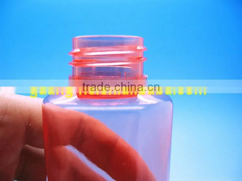 150ml biodegradable colorful transparent cosmetic clearly PLA plastic bottle