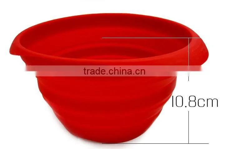 Top Quality Foldable Steamer Silicone Vegetable Basket