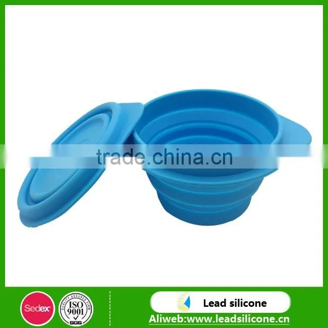 Multi-function kitchen Silicone Preparation Bowls, folding Kitchen Silicone Pinch Bowls